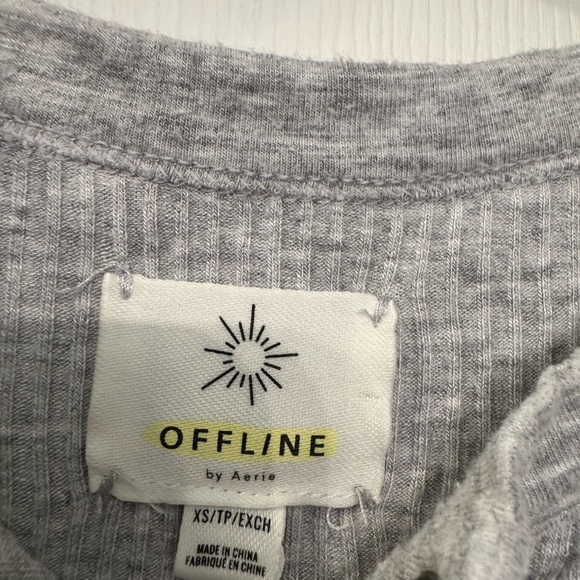 Offline Aerie Waffle Henley Long Sleeve - Picture 5 of 7